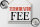 Blechschild Spruch 40x30cm Terminator Fee Retro