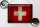Blechschild Flagge 40x30cm Schweiz Fahne