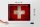 Blechschild Flagge 40x30cm Schweiz Fahne