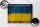Blechschild Flagge 40x30cm Ukraine Fahne