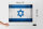 Blechschild Flagge 40x30cm Israel Fahne Wanddeko