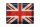 Blechschild Flagge 40x30cm United Kingdom Wanddeko