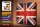 Blechschild Flagge 40x30cm United Kingdom Wanddeko