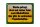 Blechschild Spruch 40x30cm alkoholfreies Bier zerbricht