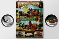 Blechschild Chicago 30x40cm Fire Extinguisher Chemical