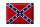 Blechschild Flagge 40x30cm Konföderierte Staaten Amerika