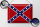 Blechschild Flagge 40x30cm Konföderierte Staaten Amerika