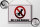 Blechschild Hinweis 40x30cm hier ist kein Hundeklo