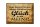 Blechschild Spruch 40x30cm Definition Glück du bist meine