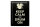 Blechschild Spruch 30x40cm Keep calm and drum on Geschenk