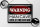 Blechschild Hinweis 40x30cm Warning Man Cave enter at your