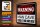 Blechschild Hinweis 40x30cm Warning Man Cave enter at your