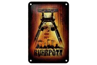 Blechschild Spruch 12x18cm Ruhrpott Ruhrgebiet