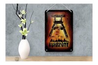 Blechschild Spruch 12x18cm Ruhrpott Ruhrgebiet