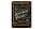 Blechschild Spruch 30x40cm Bourbon Whiskey shots on rocks