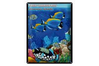 Blechschild Spruch 30x40cm great barrier reef Queensland