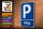 Blechschild Parken 30x40cm PKW Parkplatz Wanddeko
