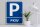 Blechschild Parken 30x40cm PKW Parkplatz Wanddeko