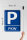 Blechschild Parken 30x40cm PKW Parkplatz Wanddeko
