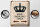 Blechschild Spruch 30x40cm King parking only Krone