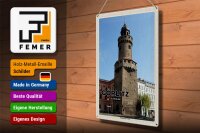 Blechschild Städte Görlitz Reichenbacher Turm 30x40cm