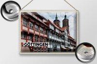 Blechschild Städte Göttingen Altstadt Architektur 40x30cm