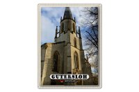 Blechschild Städte Gütersloh Martin-Luther-Kirche 30x40cm