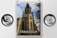 Blechschild Städte Gütersloh Martin-Luther-Kirche 30x40cm