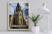 Blechschild Städte Gütersloh Martin-Luther-Kirche 30x40cm