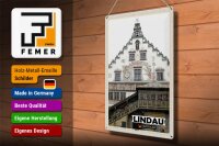Blechschild Städte Lindau Rathaus Architektur 30x40cm