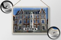 Blechschild Städte Rostock Galerie Rostocker Hof 40x30cm