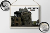 Blechschild Städte Solingen Batterieturm 40x30cm