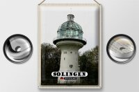 Blechschild Städte Solingen Lichtturm Architektur 30x40cm