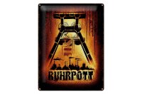 Blechschild Spruch 30x40cm Ruhrpott Ruhrgebiet