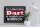 Blechschild Spruch 40x30cm ein Leben ohne Dart ist sinnlos