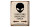 Blechschild Spruch 30x40cm Visitors Parking only Alien