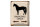 Blechschild Spruch 30x40cm Pferd Parking only all others
