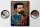 Blechschild Portrait 30x40cm Nostalgie König Ludwig II