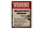 Blechschild Spruch 30x40cm warning teenage boys beware