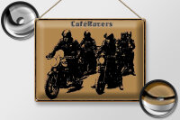 Blechschild Spruch 40x30cm Motorrad Cafe Racers motorcycle