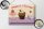 Blechschild Spruch 40x30cm baked your favourite cupcakes
