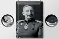 Blechschild Portrait 30x40cm Kaiser Friedrich Wilhelm 1859