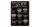 Blechschild Kaffee 30x40cm Coffee Menu flat white Doppio