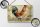 Blechschild Spruch 18x12cm Huhn Hühner Eggs frische Eier