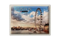 Blechschild Städte United Kingdom England London Eye...