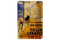 Blechschild Spruch 12x18cm le film Fahrrad Tour France 1952