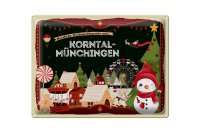 Blechschild Weihnachten Grüße...
