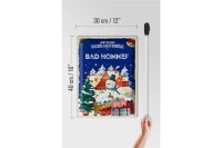 Blechschild Weihnachtsgrüße aus BAD HONNEF Geschenk  30x40cm