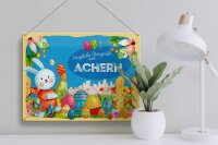Blechschild Ostern Ostergrüße 40x30cm ACHERN Geschenk Fest