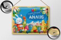 Blechschild Ostern Ostergrüße 40x30cm AHAUS Schild